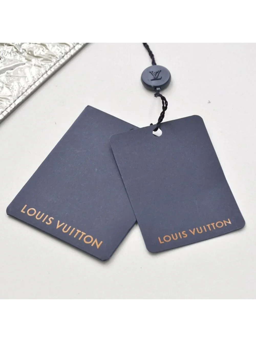 Louis Vuitton Vest Midlayer Asymmetric Leather Top Silver